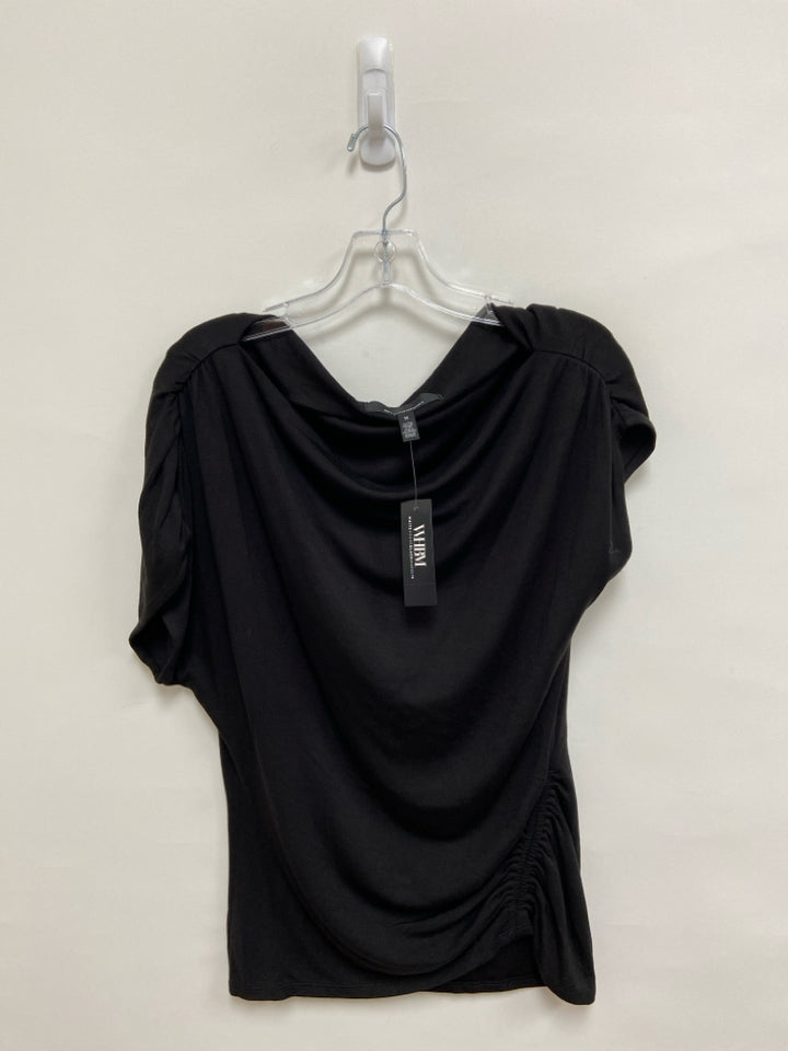 NWT Wht House/Blk Mkt Size M Black Ladies Top