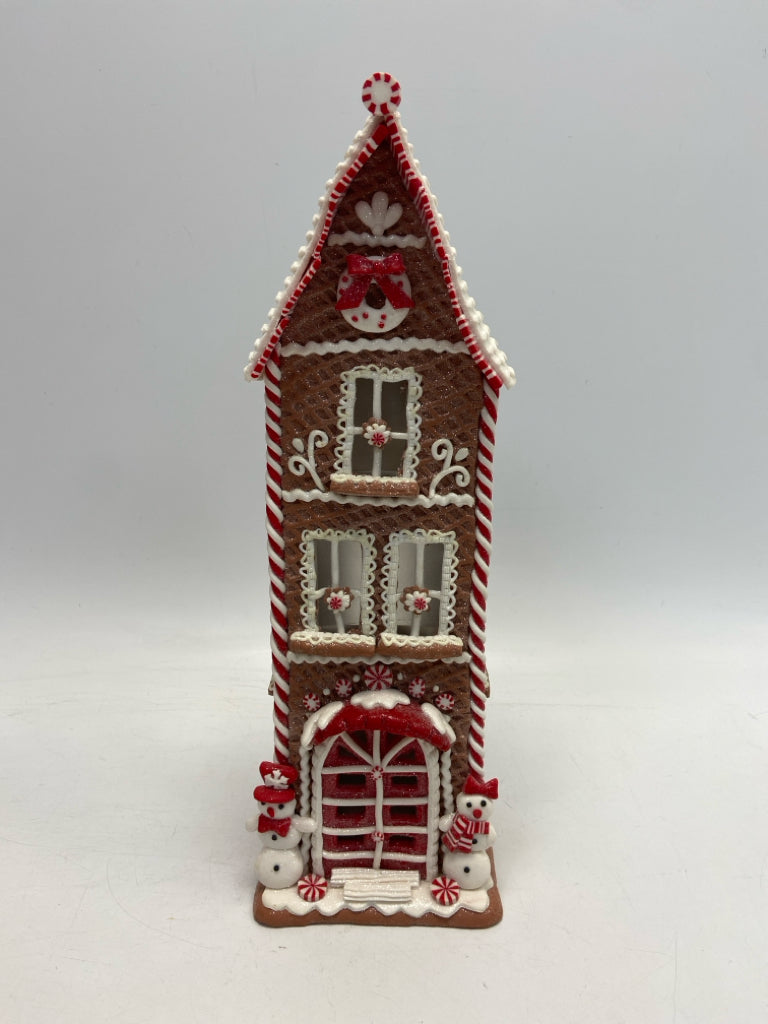 Brown White/Red Christmas