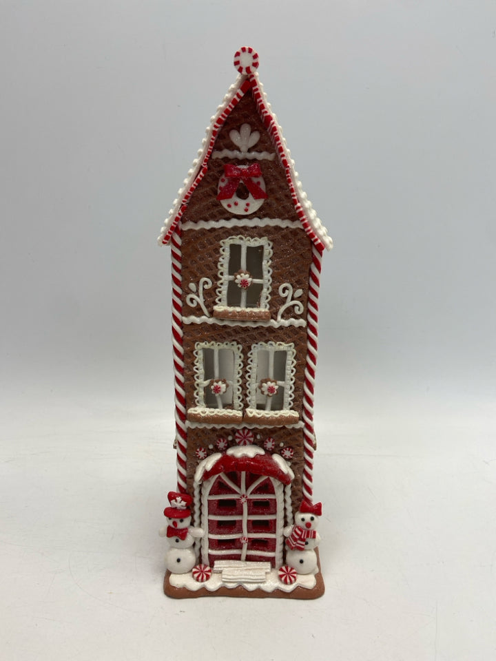 Brown White/Red Christmas