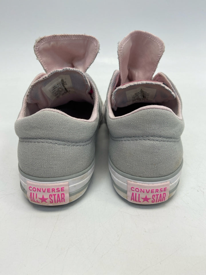 Converse SIZE 4 Gray Canvas Girl&