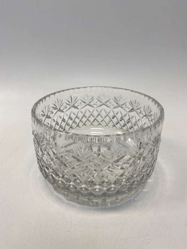 Clear Diamond Print Crystal Bowl(s)