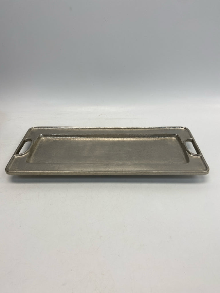 Silver Metal Tray