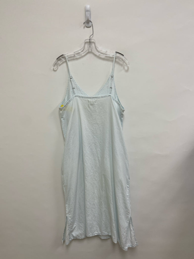 Size L Pale Blue Sleeveless Ladies Dress