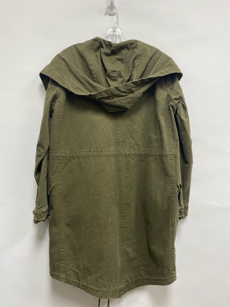 Size M Dark Green Zip Down Ladies Jacket