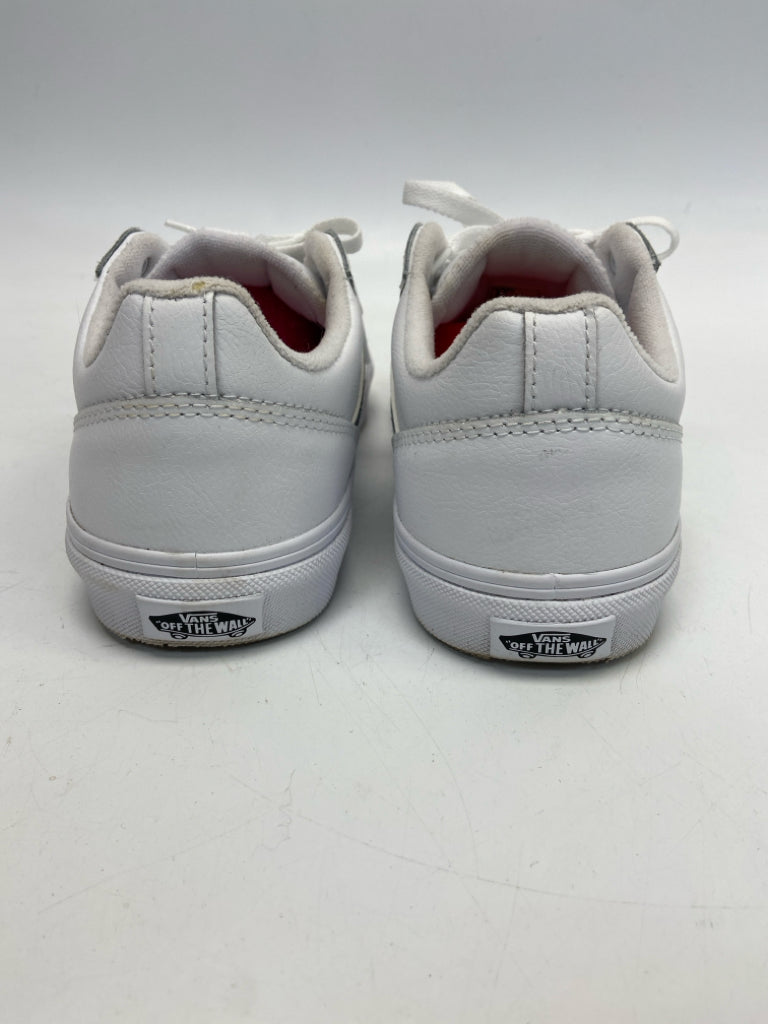 Vans  Size 8.5 White Lace-up Sneakers