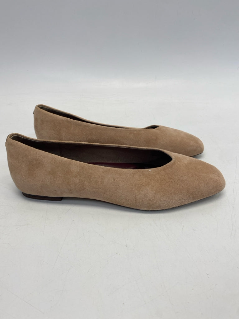 Birdies US Shoe Size 8 Cream Suede Flats