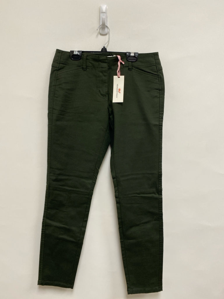 NWT Vineyard Vines Size 4 Dark Olive Ladies Pants