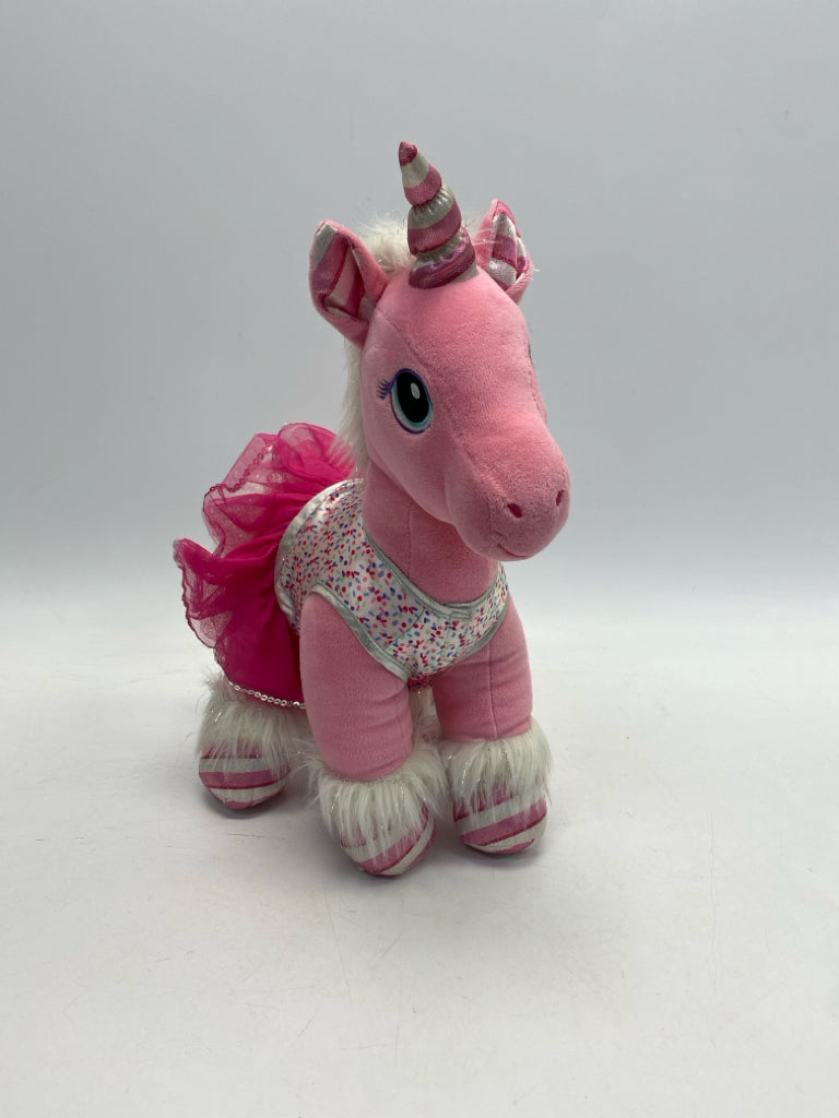 Build a Bear Pink Multi Color Stuffed Animal