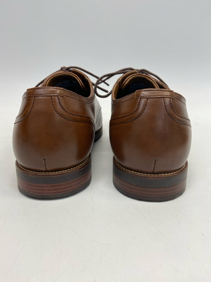 Dockers Size 12 Brown Lace-Up Men&