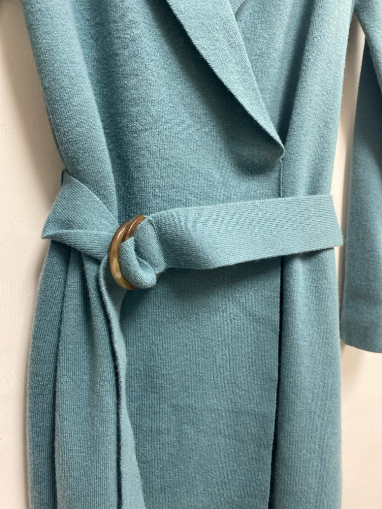 NWT Ann Taylor Size SP Blue Long Sleeve Petite Dress