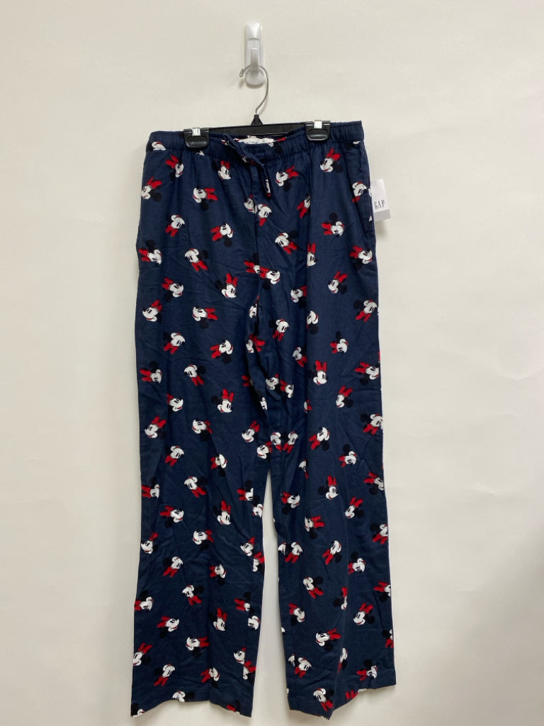 NWT Disney Size S Navy White/Black Minnie Mouse Ladies Lounge Pants