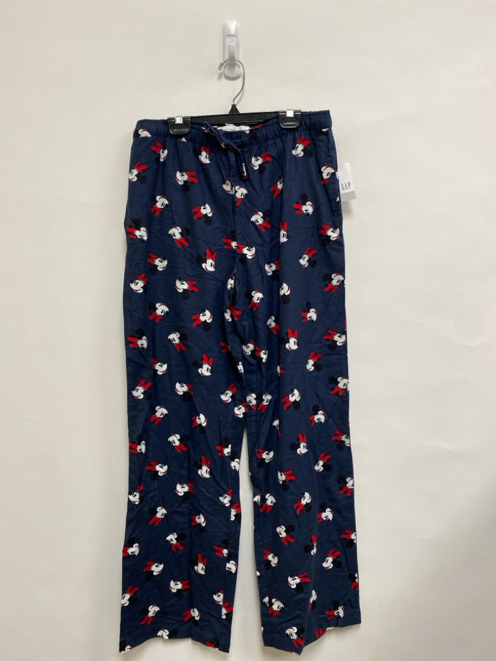 NWT Disney Size S Navy White/Black Minnie Mouse Ladies Lounge Pants