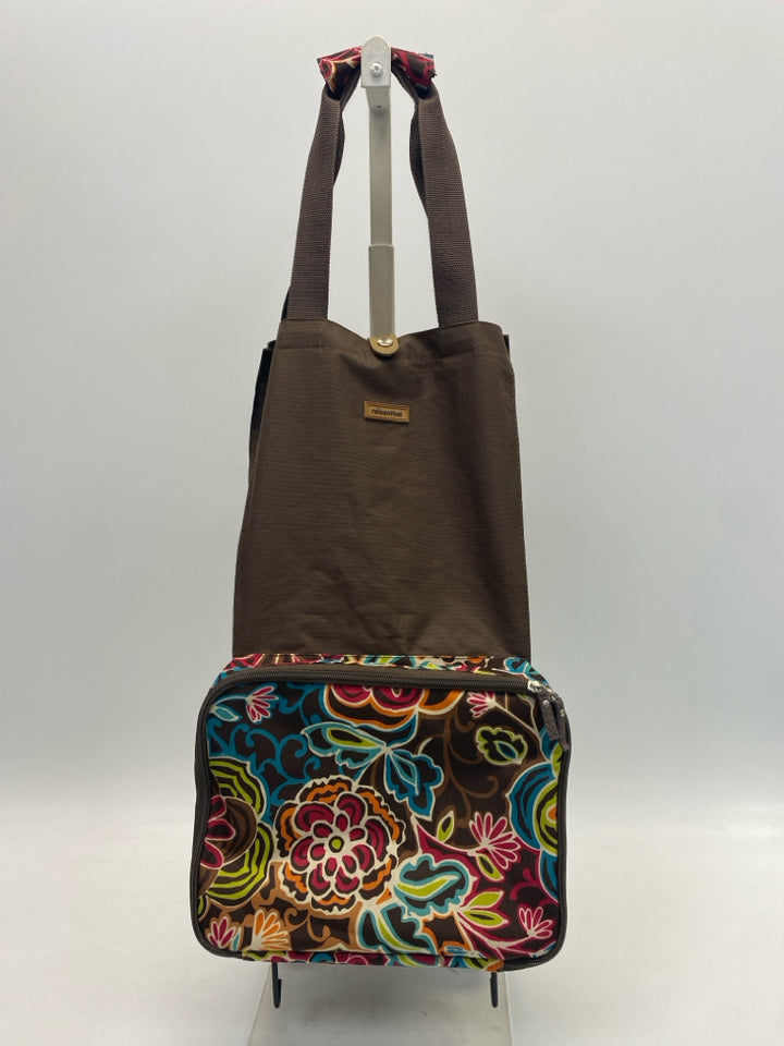 Brown Multi Color Misc. Luggage