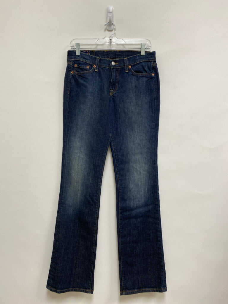 Lucky Brand Size 4 Faded Navy Ladies Jeans