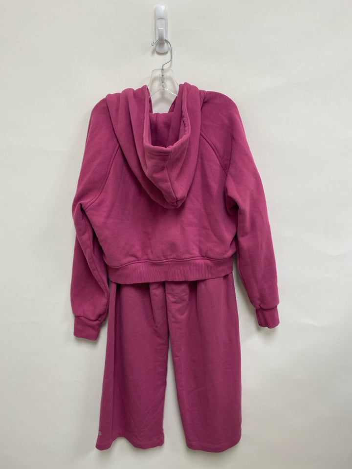 Athleta Girl SIZE 14 Pink Hooded Girl&