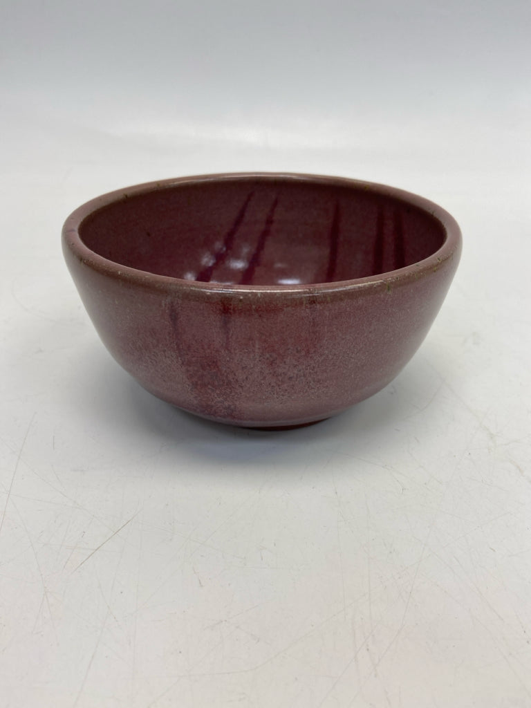 Dark Red Pottery