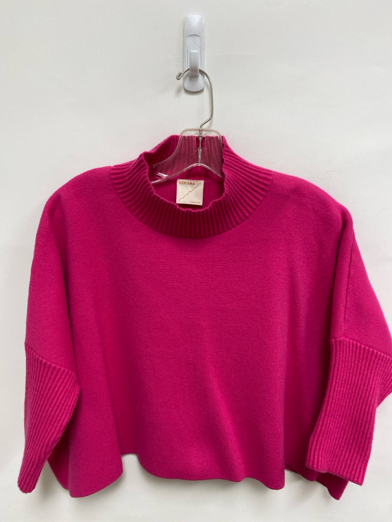 Kerisma Size OSFA Pink Turtleneck Ladies Sweater
