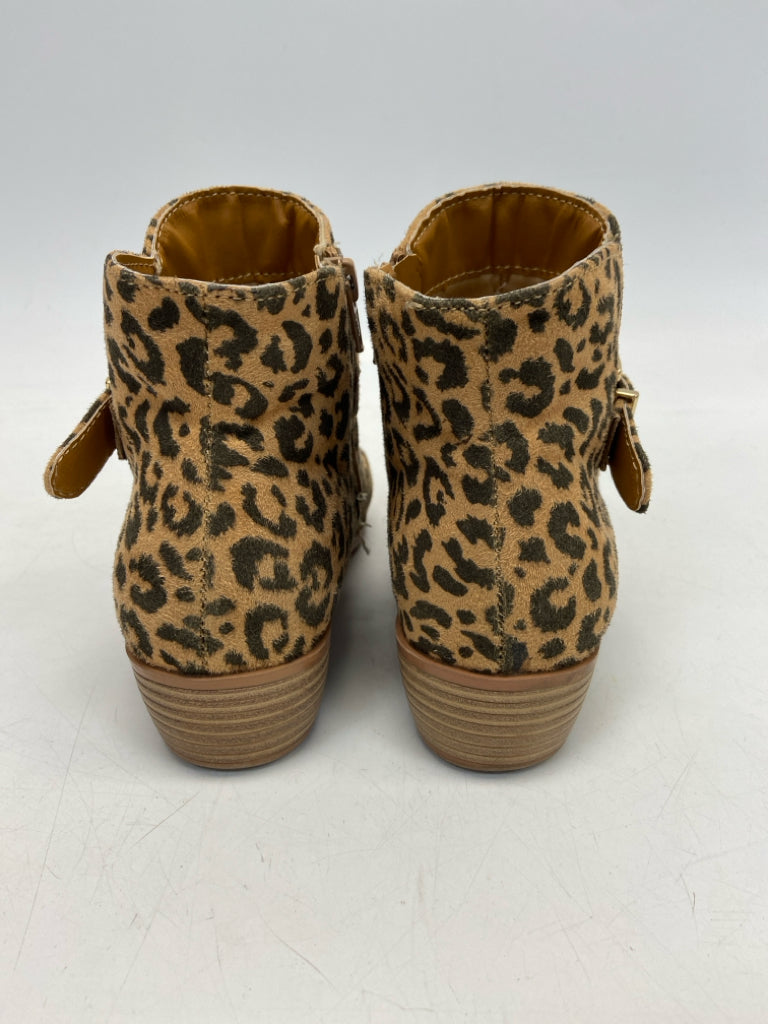 SIZE 4 Brown/Black Animal Print Girl&