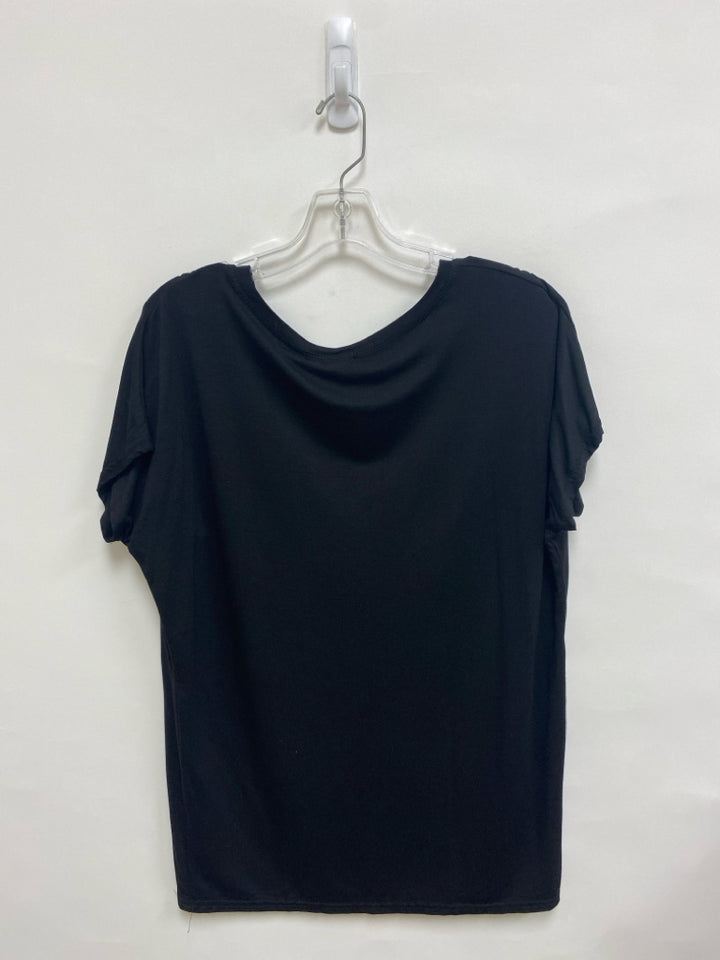 NWT Size S Black Studded Ladies Top