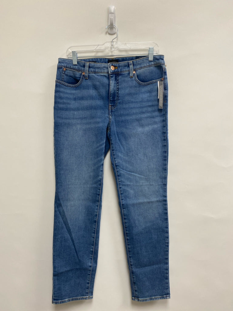 NWT Talbots Size 8 Faded Denim Ladies Jeans