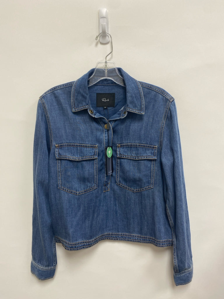 NWT Rails Size XS Denim Cropped Ladies Top