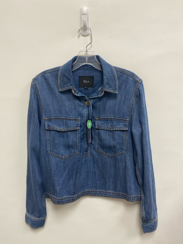 NWT Rails Size XS Denim Cropped Ladies Top