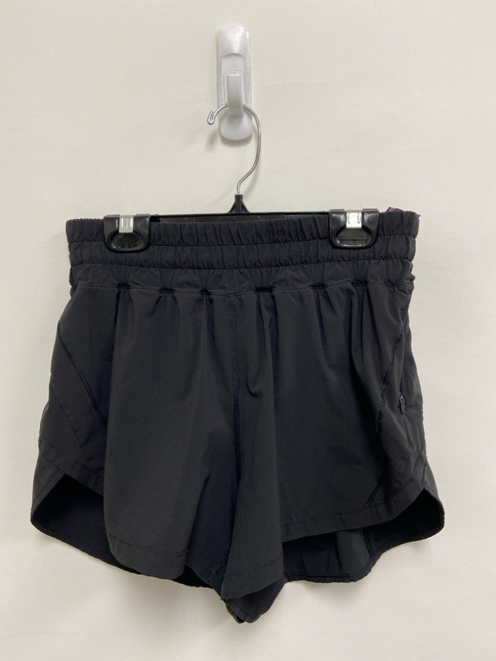 Lululemon Size 6 Black Athletic Shorts