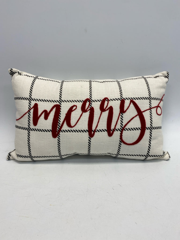 Cream Black/Red Christmas