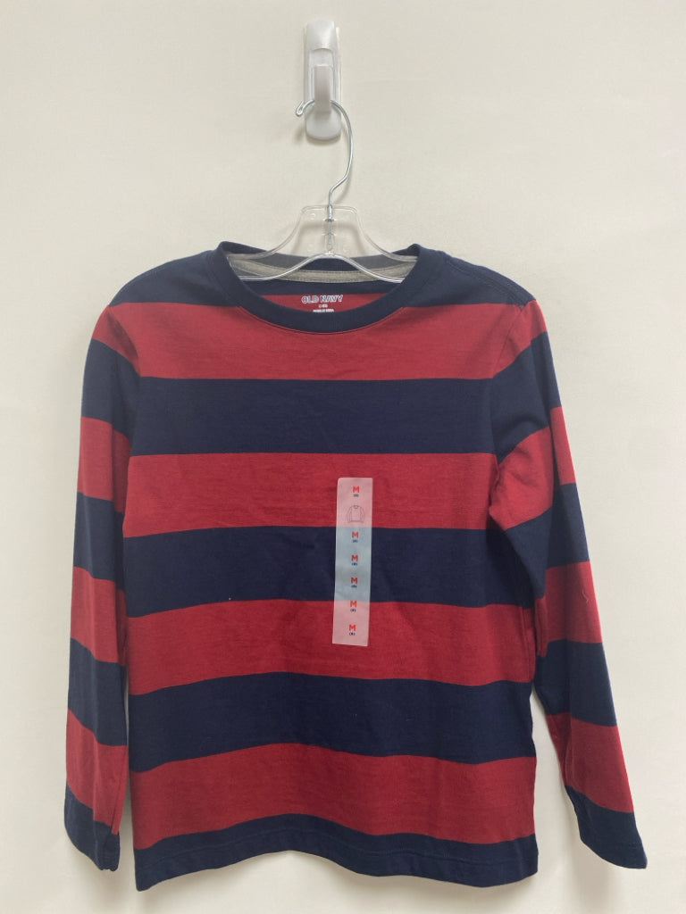 NWT Old Navy SIZE 8 Navy Red Stripe Boy&
