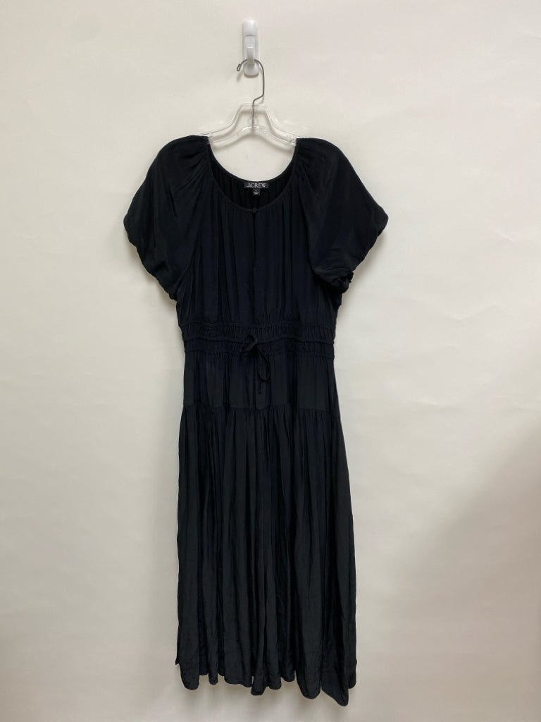 J Crew Size L Black Maxi Ladies Dress