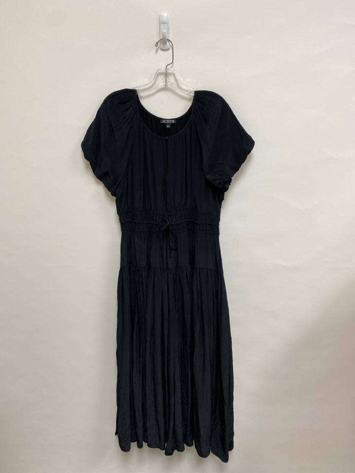 J Crew Size L Black Maxi Ladies Dress