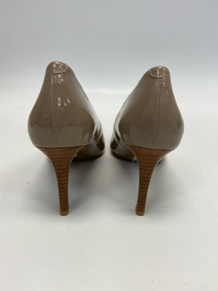 Calvin Klein  Size 9 Nude Patent Heels