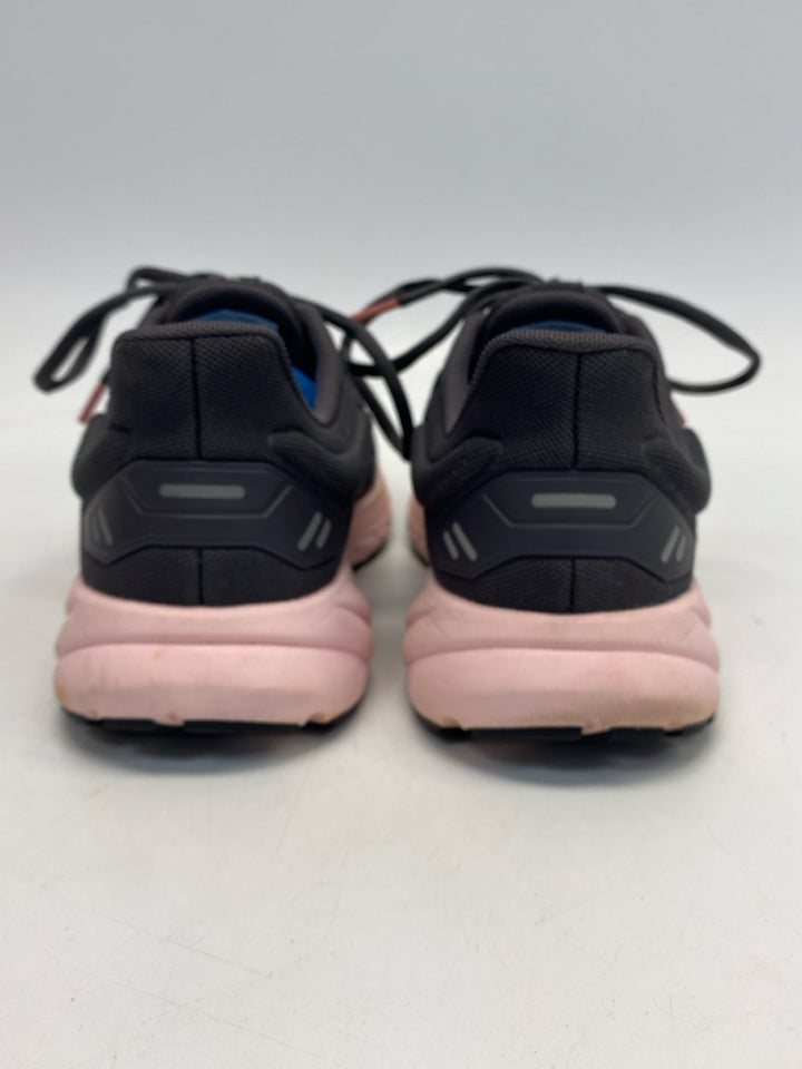 Brooks US Shoe Size 8 Gray Pink Lace-up Sneakers