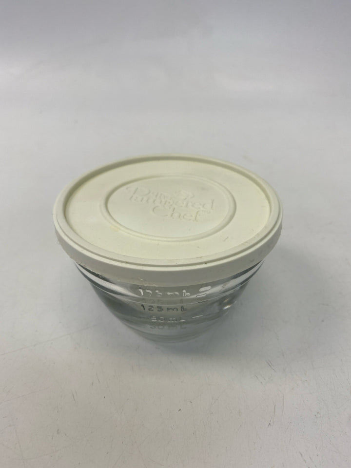Pampered Chef Clear Cream Bowl(s)