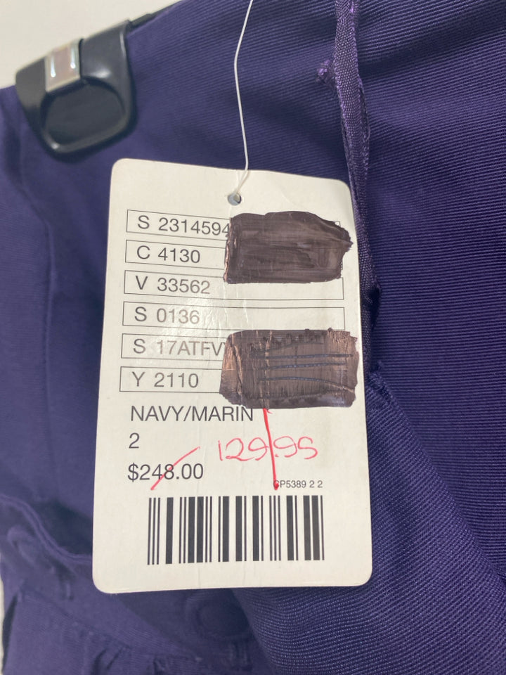 NWT Maeve Size 2 Dark Purple Ladies Dress