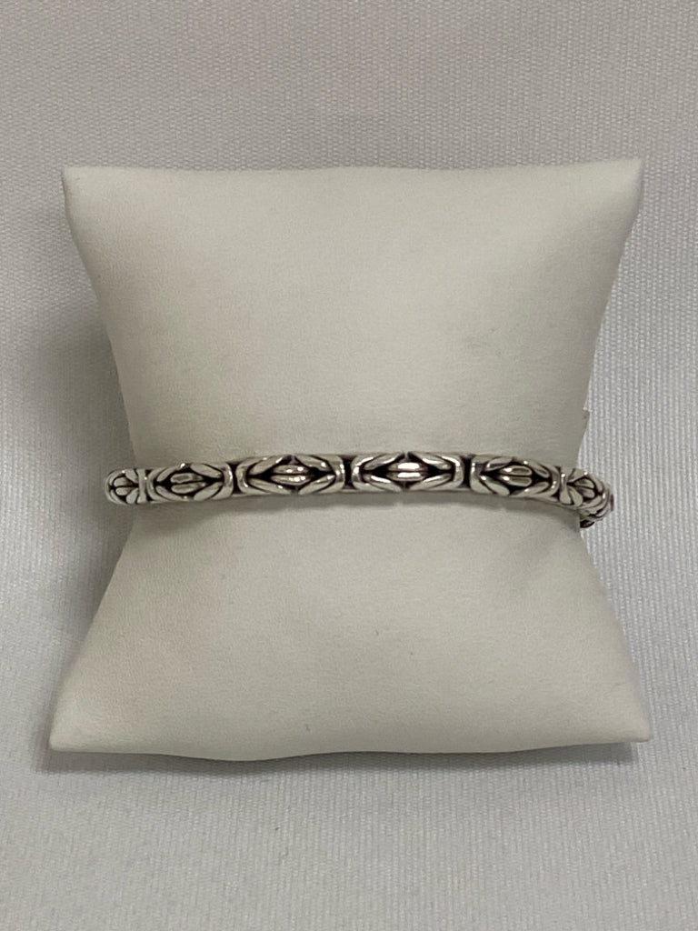 Silver Black Bracelet