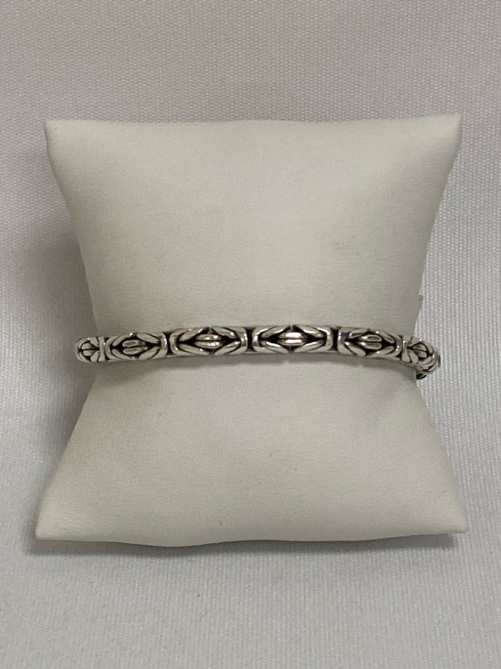 Silver Black Bracelet