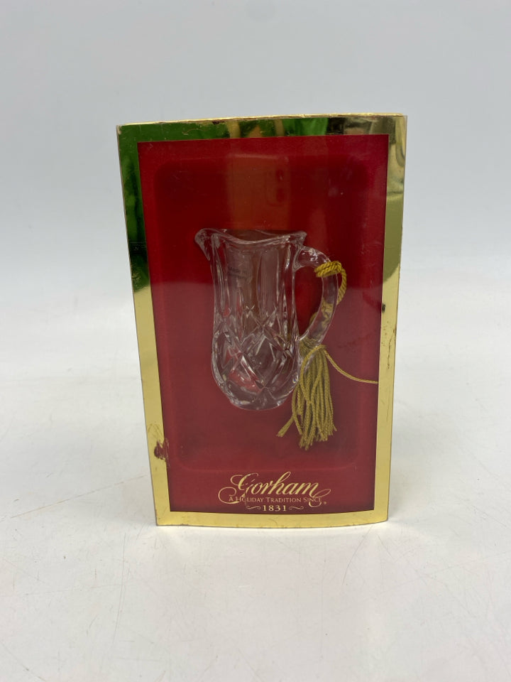 Gorham Clear Ornaments