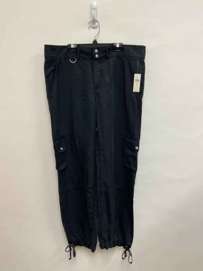 NWT Anthropologie Size 12 Black Cargo Ladies Pants