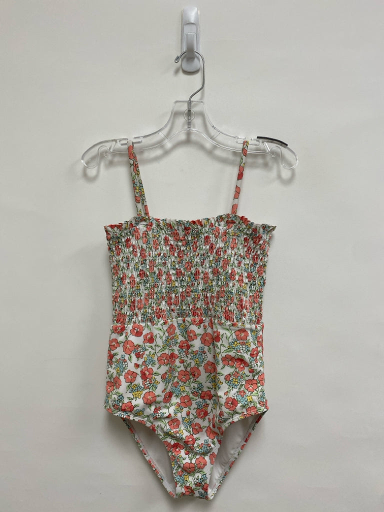 Janie and Jack SIZE 12 White Pink/Green Floral Girl&