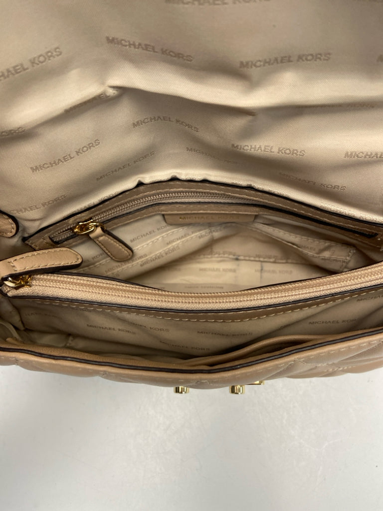 Michael Kors US Shoe Size Brown Quilted Handbag
