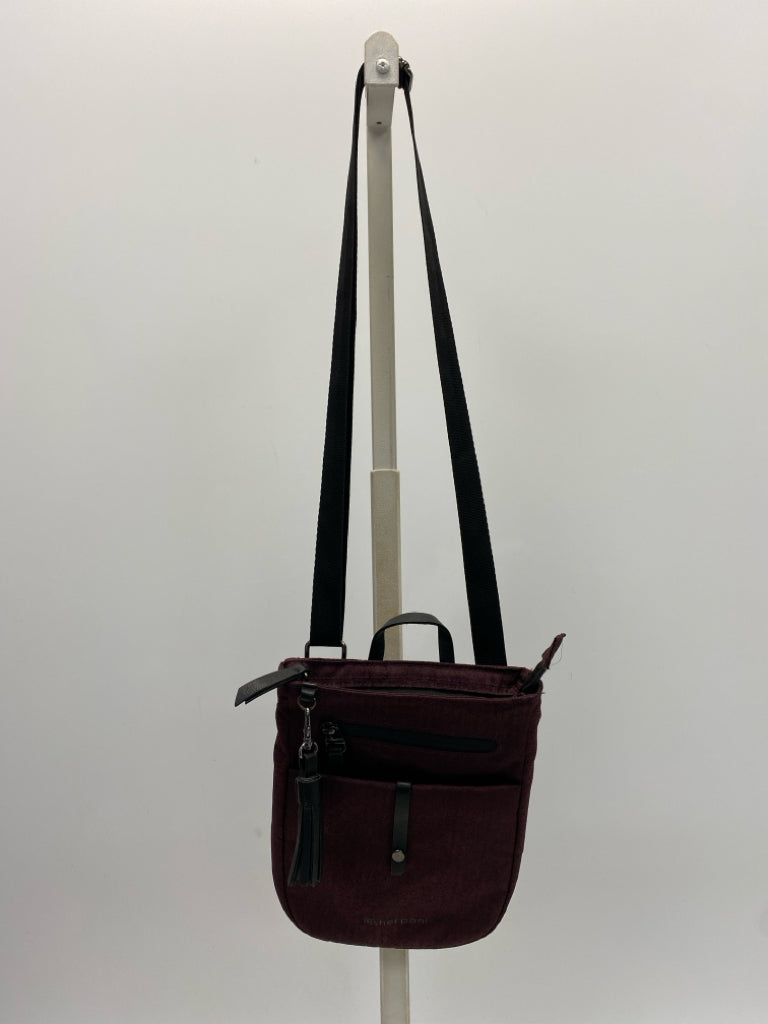Sherpani Burgundy Crossbody