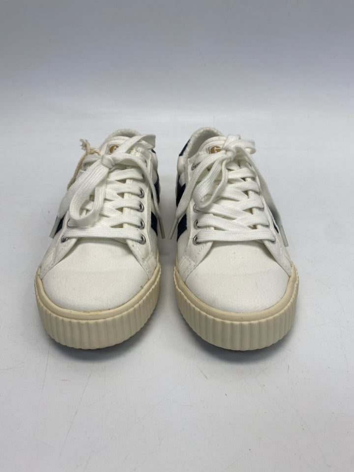NWT Gola  Size 6 White Navy Lace-up Sneakers