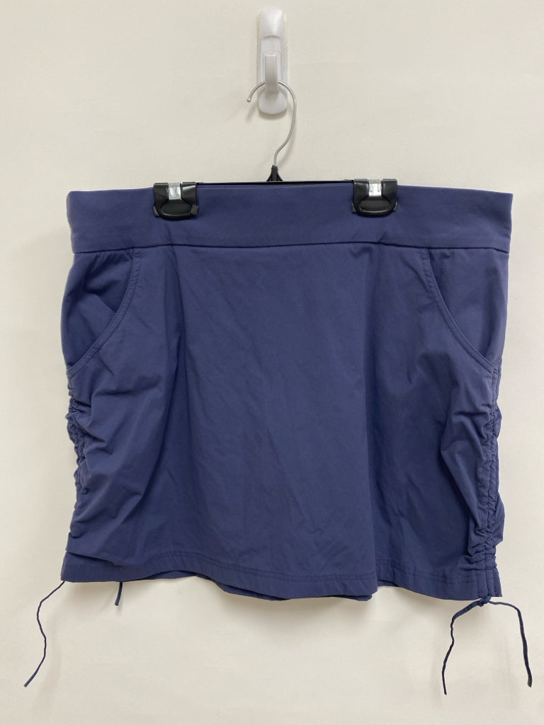 Columbia Size XL Navy Athletic Skort