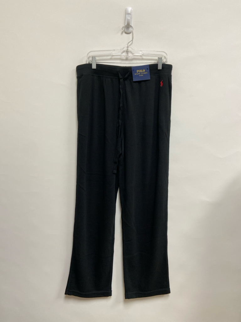 NWT Polo Size XL Black Waffle Men&