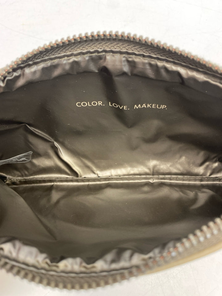Tan Make-up Bag