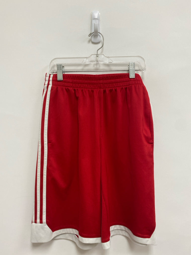 Adidas SIZE 14/16 Red White Stripes Boy&