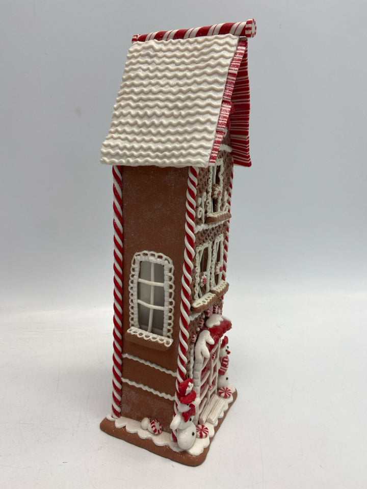 Brown White/Red Christmas