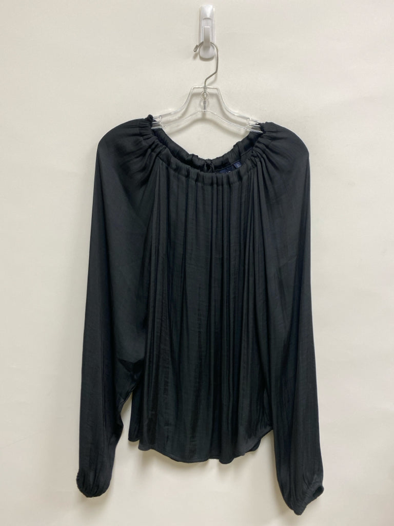 Gap Size LT Black Satin Ladies Top