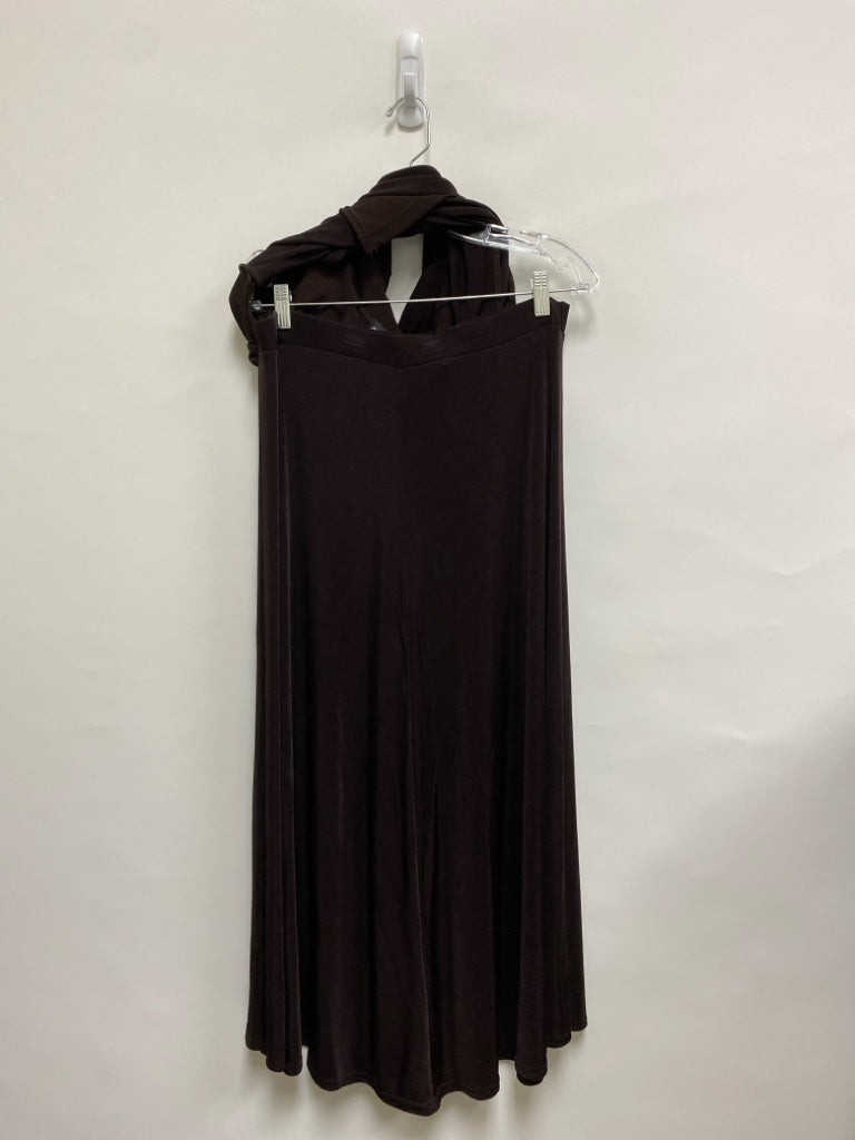 NWT Size L Espresso Long Sleeve Ladies 2pc Skirt
